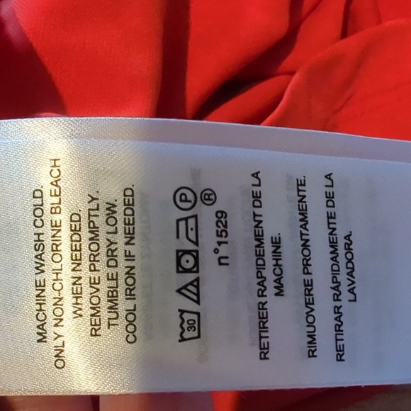 NWT Ralph Lauren fake wrap top Size S - Picture 8 of 8